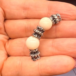 Бусина, разделитель, нержавеющая сталь, размер 8,5х8 мм