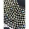 Каменные бусины, Лабрадор, 2А, шарик гладкий, 10 мм, длина нити 19 см