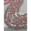 Каменные бусины, Розовый Кварц, фриформы, размер ~10-14 мм, длина нити 38 см