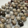 Каменные бусины, Агат кружевной, (Crazy Agate), люкс, (Бразилия), огранка, рондель 18х13 мм, длина нити 36 см