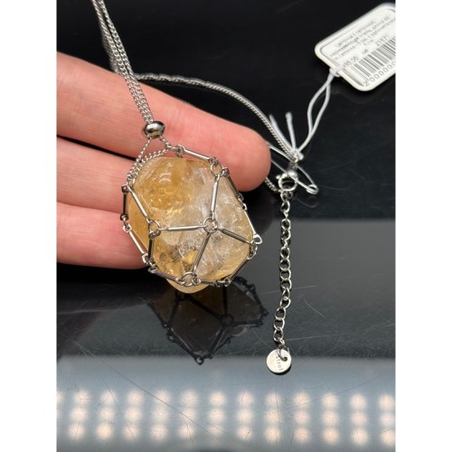 Цепочка с сеточкой, нержавеющая сталь, длина 40 см, сеточка ~5 см