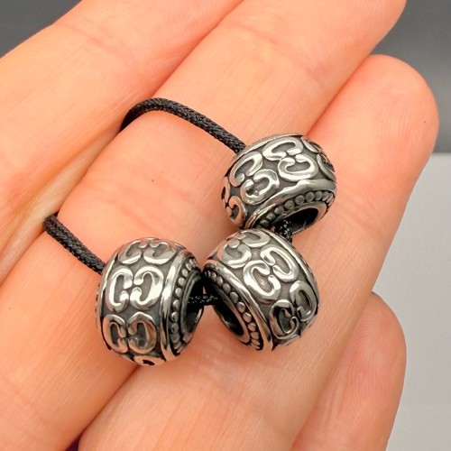 Бусина, разделитель, нержавеющая сталь, размер 12х9 мм, цена за 1 шт.