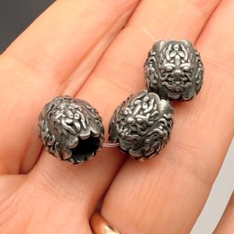 Бусина, разделитель, нержавеющая сталь, размер 12х11,5 мм, цена за 1 шт.