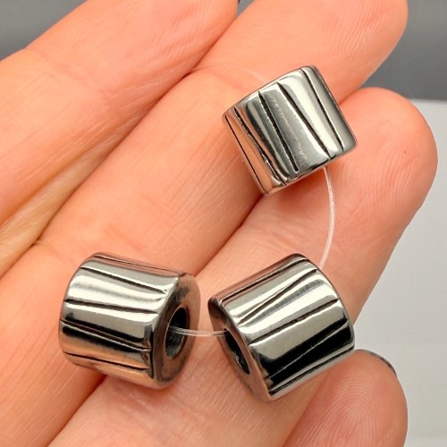 Бусина, разделитель, нержавеющая сталь, размер 11х10 мм, цена за 1 шт.