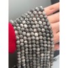 Каменные бусины, Яшма, картографическая, Доломит, шарик огранка, 8 мм, длина нити 37 см