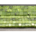 Каменные бусины, Нефрит, канадский, кубик гладкий, 6х6 мм, длина нити 38 см арт. 13436