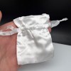 Мешочки, атласные, 10 шт, размер 7х9 см, цвет белый