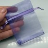 Мешочки, органза, 100 шт, размер 7х9 см, цвет лавандовый