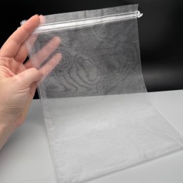 Мешочки, органза, 100 шт, размер 20х30 см, цвет белый