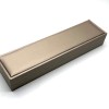 Футляр, пенал, для четок, кулона, браслета, экокожа, цвет бежевый, 22х5х3 см, цена за шт