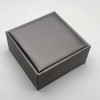 Футляр, для браслета, экокожа, цвет серый, 9х9х4 см, цена за шт