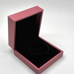 Футляр, для браслета, экокожа, цвет бордовый, 9х9х4 см, цена за шт