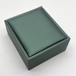 Футляр, для кулона, экокожа, цвет зеленый, 8х7х3,5 см, цена за шт