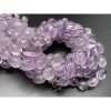 Каменные бусины, Аметист, лавандовый, фриформы, 10х8 мм, длина нити 38 см
