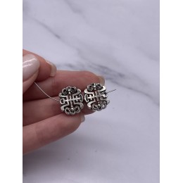 Разделитель, из тайского серебра, размер 16,5х14х4 мм, цена за 1 шт.