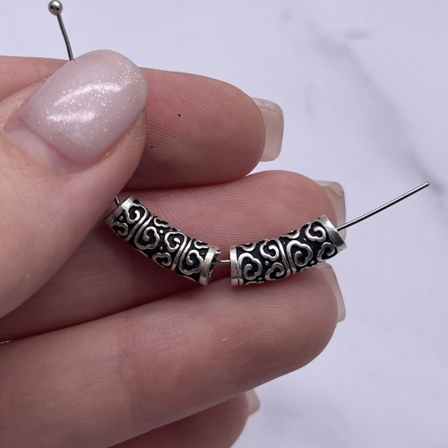 Разделитель, тайское серебро, размер 15х5 мм, цена за 1 шт.