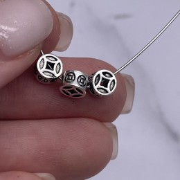 Разделитель, тайское серебро, размер 6х3,8 мм, цена за 1 шт.