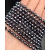 Каменные бусины, Терагерц, Люкс, шарик огранка, 6 мм, длина нити 38 мм