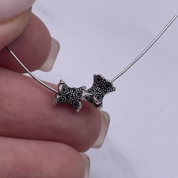 Разделитель, "Шапочка", из тайского серебра, размер 5,5х6 мм