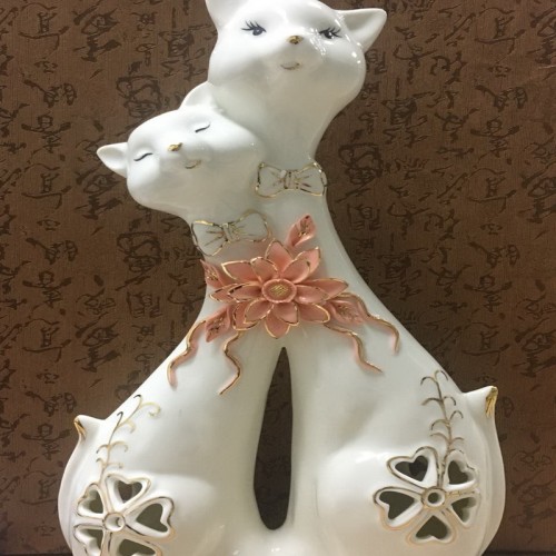 Ваза для декора, "Коты", 29x36 см