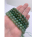 Каменные бусины, Халцедон, зелёный, шарик гладкий, 8 мм, длина нити 38 см арт. 11763