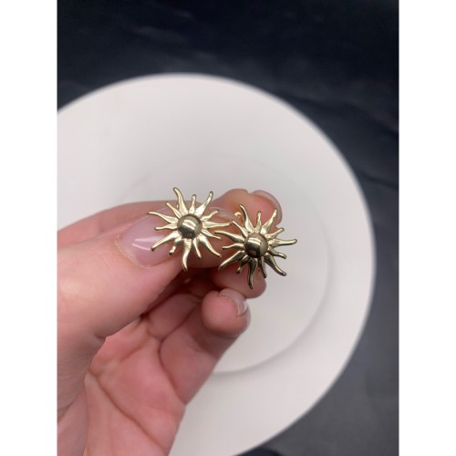 Швензы, латунь, цвет золото, размер 18х10 мм