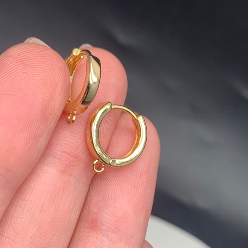 Швензы, латунь, цвет золото, размер 13х2 мм