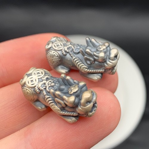 Пияо №64, Серебро, размер 23х10 мм, цена за 1 шт