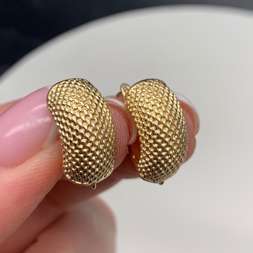 Швензы, латунь, цвет золото, размер 18х15 мм