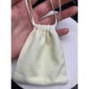 Мешочек, люкс, бархат, размер 12 х 10 см, цвет айвори