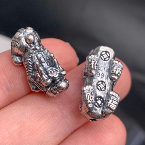 Пияо №66, Серебро, размер 22х10 мм, цена за 1 шт