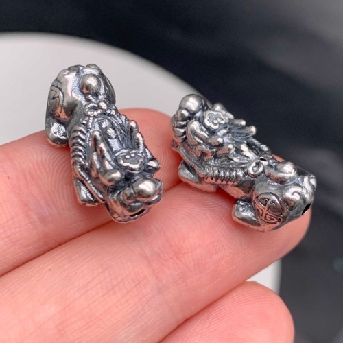 Пияо №66, Серебро, размер 22х10 мм, цена за 1 шт