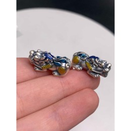 Пияо №67, Серебро, размер 24,5х11 мм, цена за 1 шт