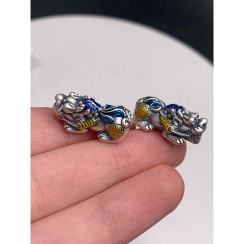 Пияо №67, Серебро, размер 24,5х11 мм, цена за 1 шт