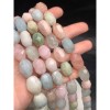 Каменные бусины, Берилловый микс, фриформы, огранка 16х11 мм, длина нити 38 см