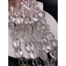 Каменные бусины, Горный хрусталь, фриформы, 14-18 мм, длина нити 40 см