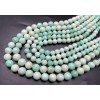 Каменные бусины, Хризопраз, экстра качество, люкс, шарик гладкий, 10 мм, длина нити 38 см
