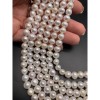 Каменные бусины, Жемчуг, шарик гладкий, 8 мм, длина нити 35-36 см