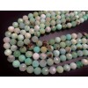 Каменные бусины, Хризопраз, люкс, шарик огранка, 8 мм, длина нити 19 см