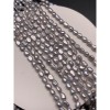 Каменные бусины, Жемчуг, серебристый, рис, 3 мм, длина нити 34-35 см