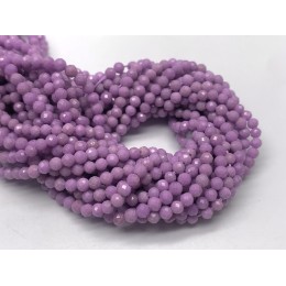 Каменные бусины, Фосфосидерит, шарик, ювелирная огранка, 3 мм, длина нити 38 см