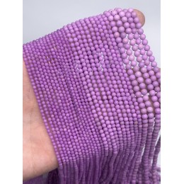 Каменные бусины, Фосфосидерит, шарик гладкий, 3 мм, длина нити 38 см