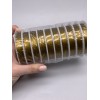 Тросик ювелирный, золотистый, толщина 0,38 мм, 10 м/катушка, цена за 10 шт