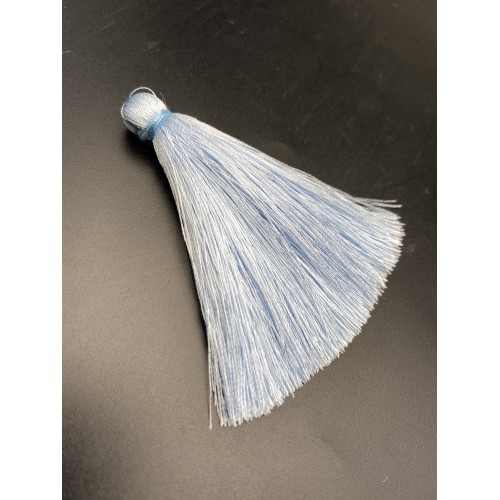 Кисточка, небесно-голубого цвета, 66 мм, цена за штуку