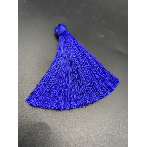 Кисточка, синего цвета, 66 мм, цена за штуку