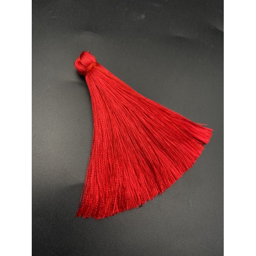 Кисточка, ярко-красного цвета, 66 мм, цена за штуку