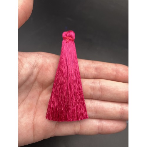 Кисточка, цвета фуксии, 66 мм, цена за штуку