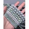 Каменные бусины, Нефрит Люкс, ювелирный, Бирма, шарик гладкий, 8 мм, длина нити 38 см