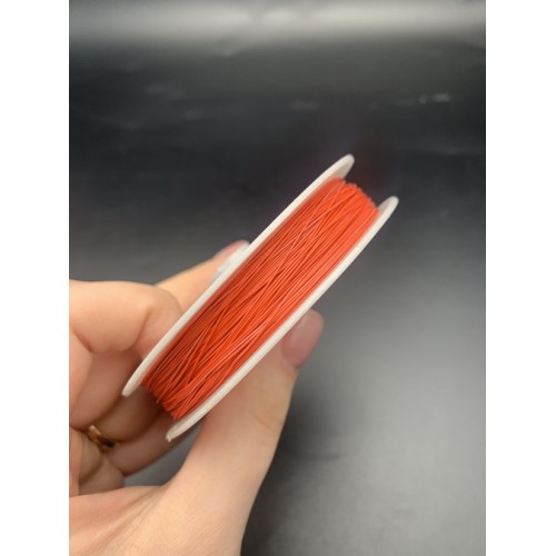 Тросик ювелирный, розовый, толщина 0,45 мм, 100 м/катушка