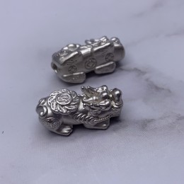 Пияо №43, Серебро, 22 х 8 мм, цена за 1 шт